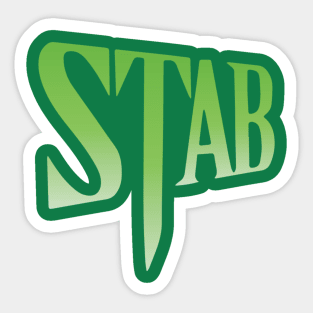 Stab Sticker